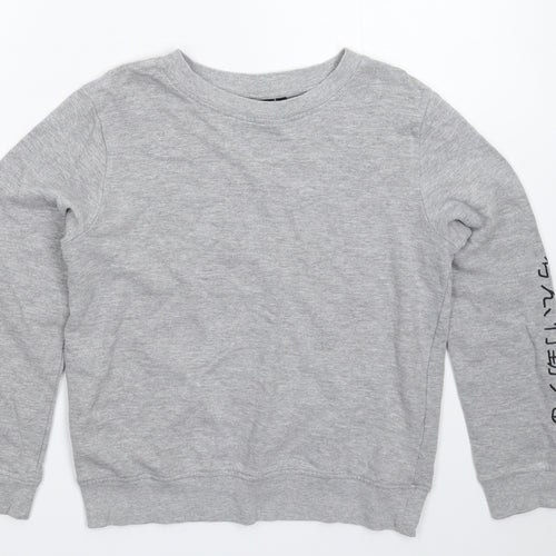 LMTD Boys Grey   Pullover Sweatshirt Size 11-12 Years