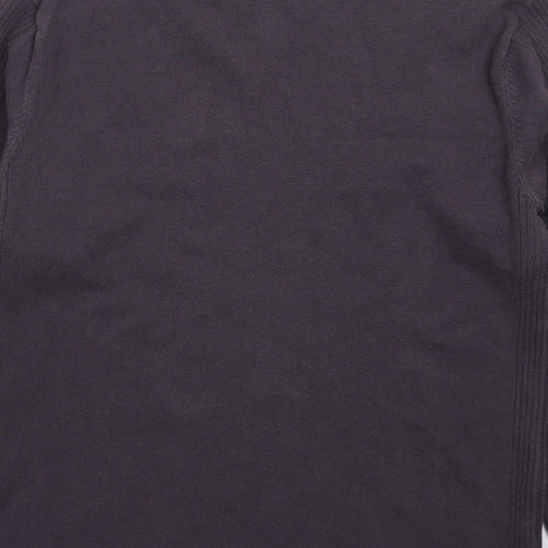 George Mens Grey  Knit Pullover Jumper Size S