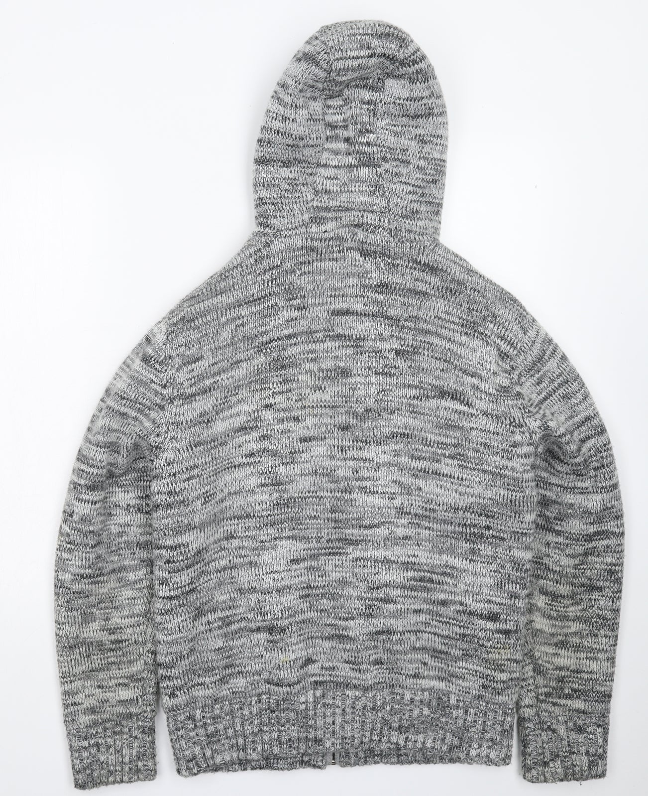 Primark Mens Grey  Knit Jacket Coatigan Size S