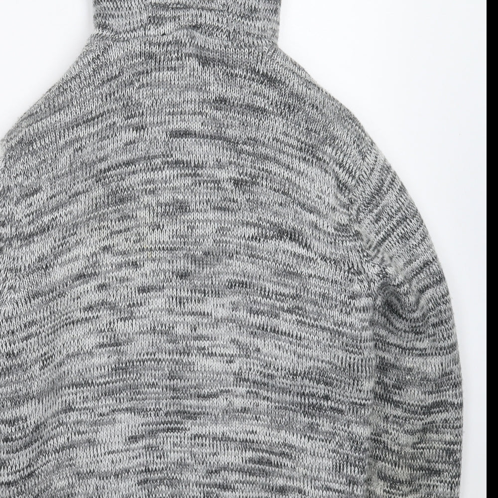Primark Mens Grey  Knit Jacket Coatigan Size S