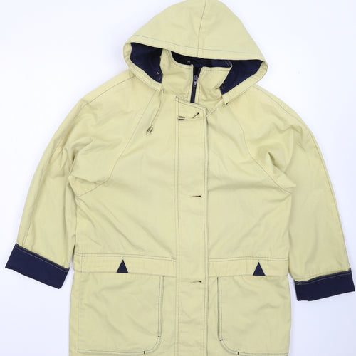 Klass Mens Yellow   Jacket Coat Size XS