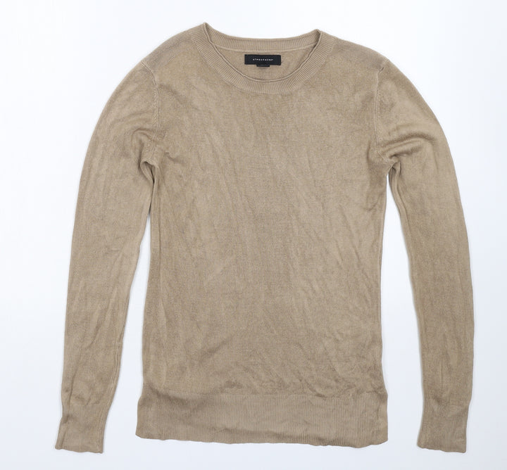 Atmosphere Womens Grey  Knit Pullover Jumper Size 10