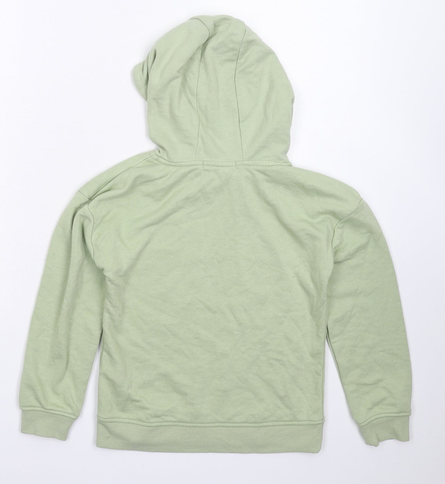 Primark Girls Green   Pullover Hoodie Size 8-9 Years
