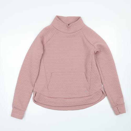 NEXT Womens Pink Geometric  Pullover Jumper Size M