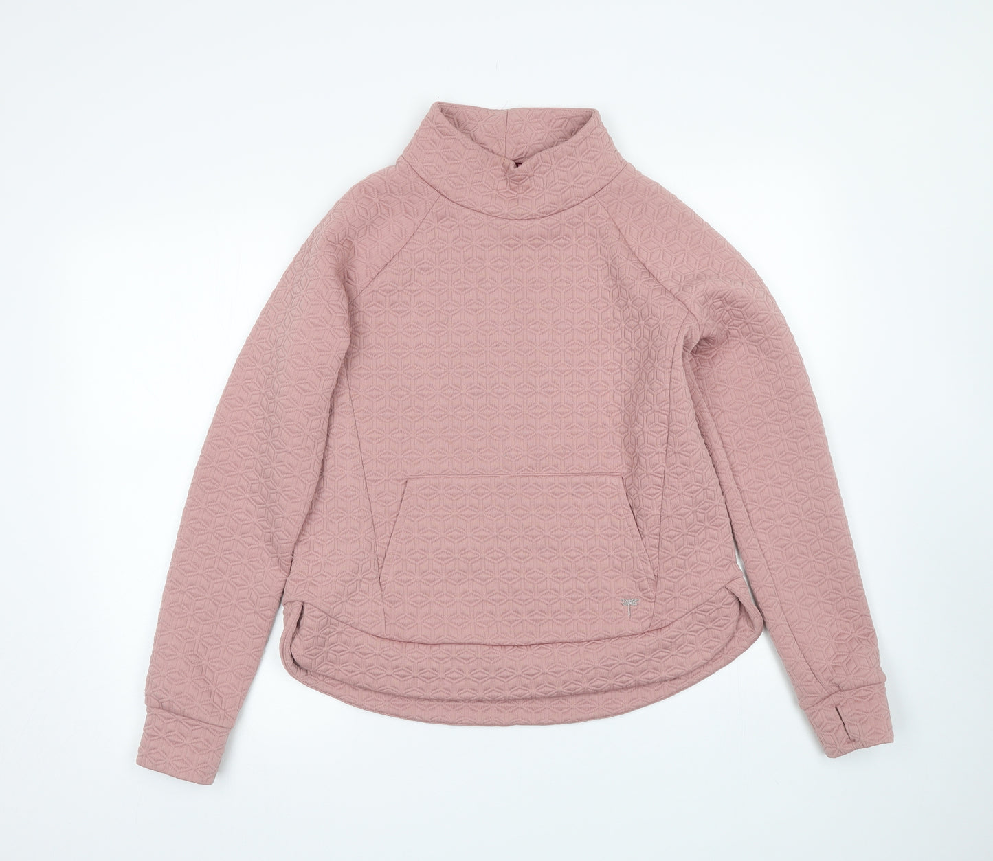 NEXT Womens Pink Geometric  Pullover Jumper Size M