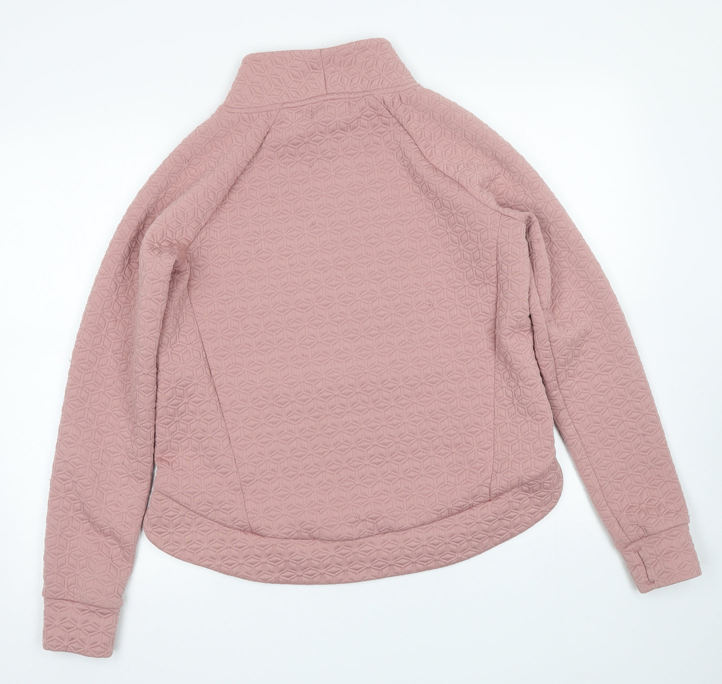 NEXT Womens Pink Geometric  Pullover Jumper Size M