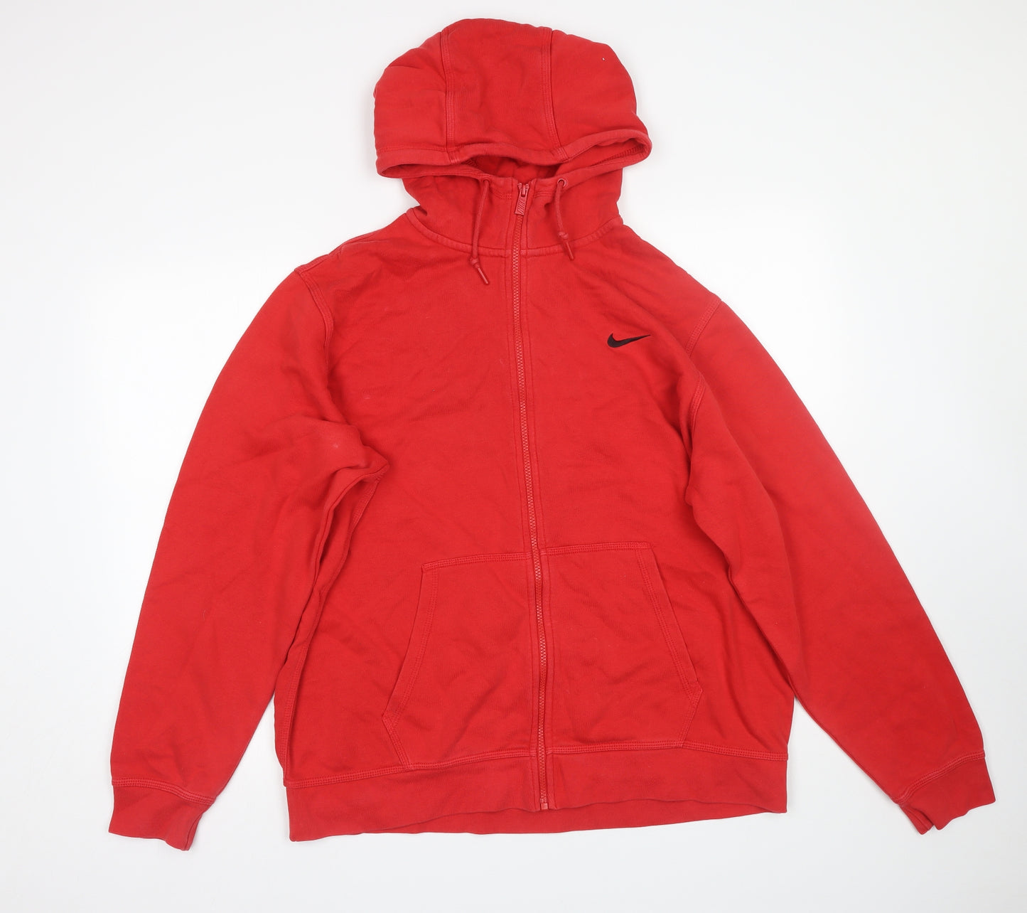 Nike Mens Red   Full Zip Hoodie Size XL
