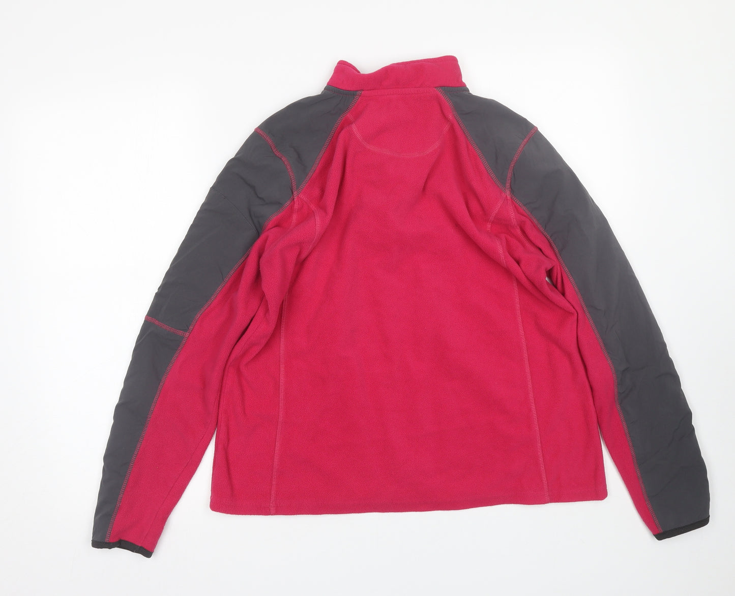 Crane Womens Pink  Fleece Pullover Sweatshirt Size 16