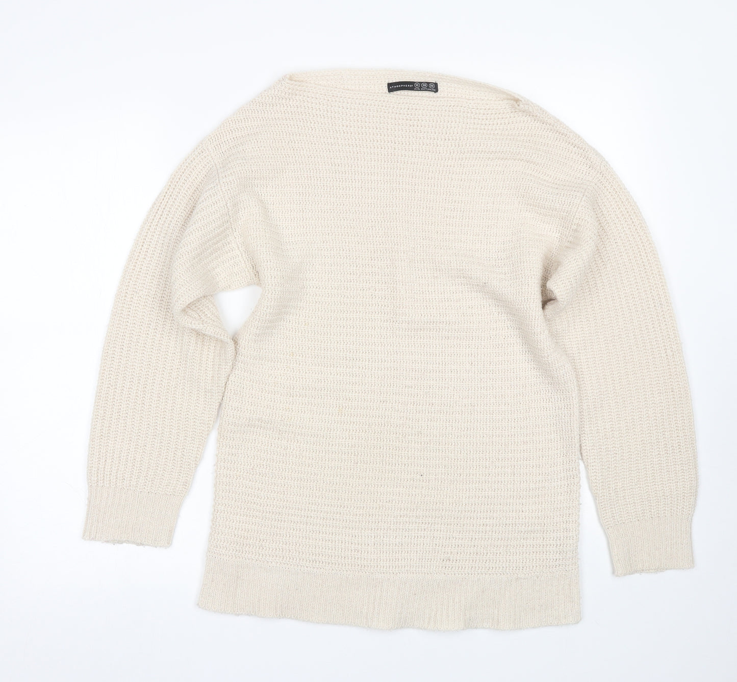 Atmosphere Womens Beige   Pullover Jumper Size 10
