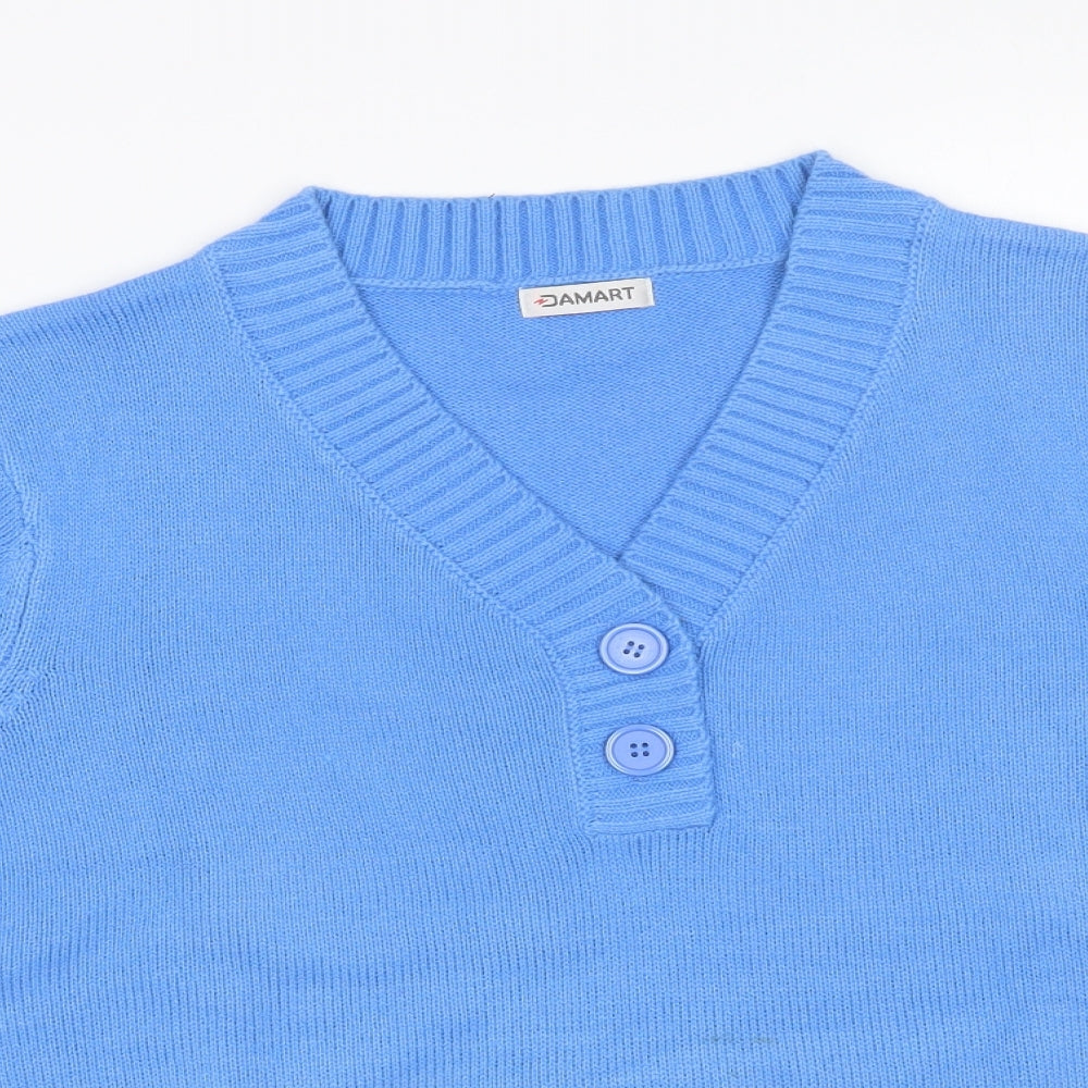 Damart Womens Blue   Pullover Jumper Size 18