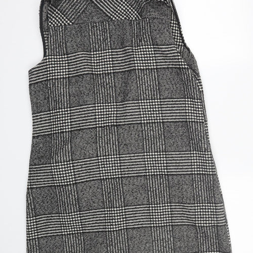 Papaya Womens Black Plaid  Jacket Coat Size 14