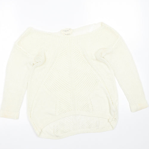NEXT Womens Beige   Pullover Jumper Size 6