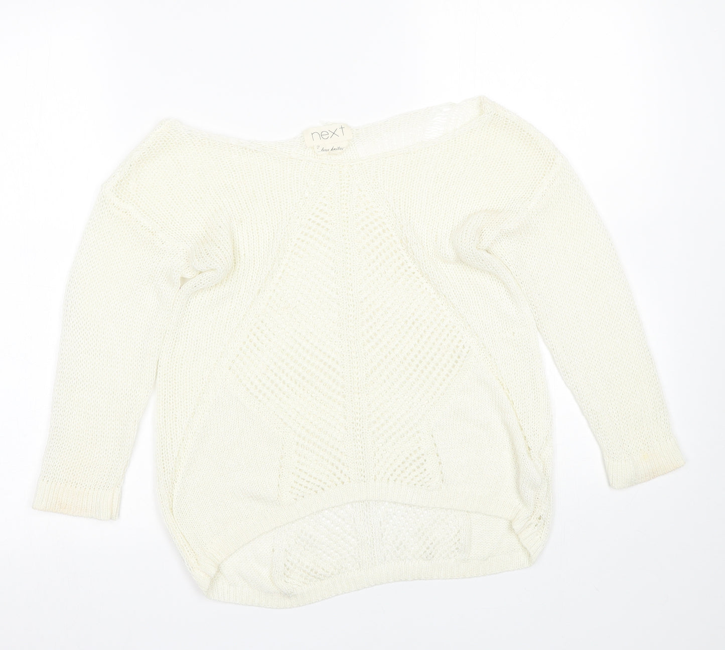NEXT Womens Beige   Pullover Jumper Size 6