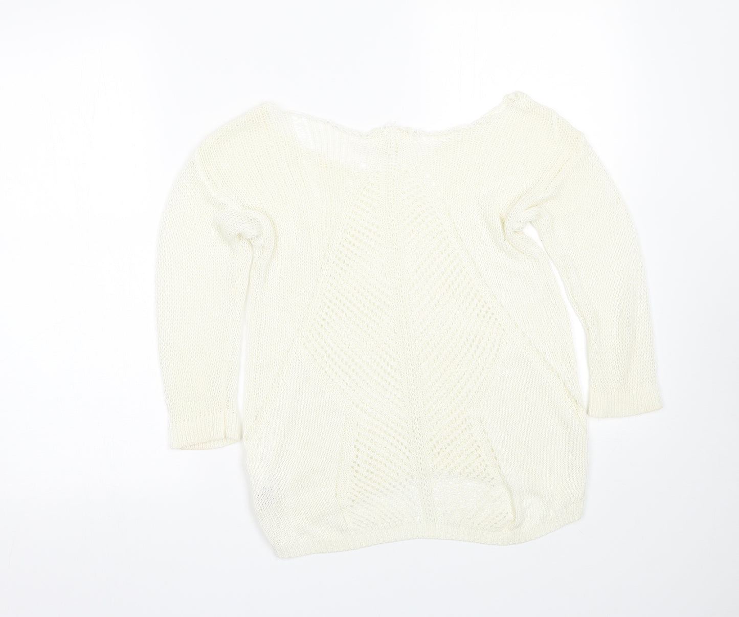NEXT Womens Beige   Pullover Jumper Size 6