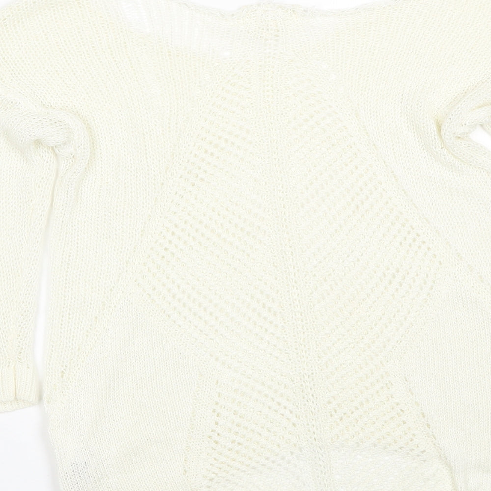 NEXT Womens Beige   Pullover Jumper Size 6