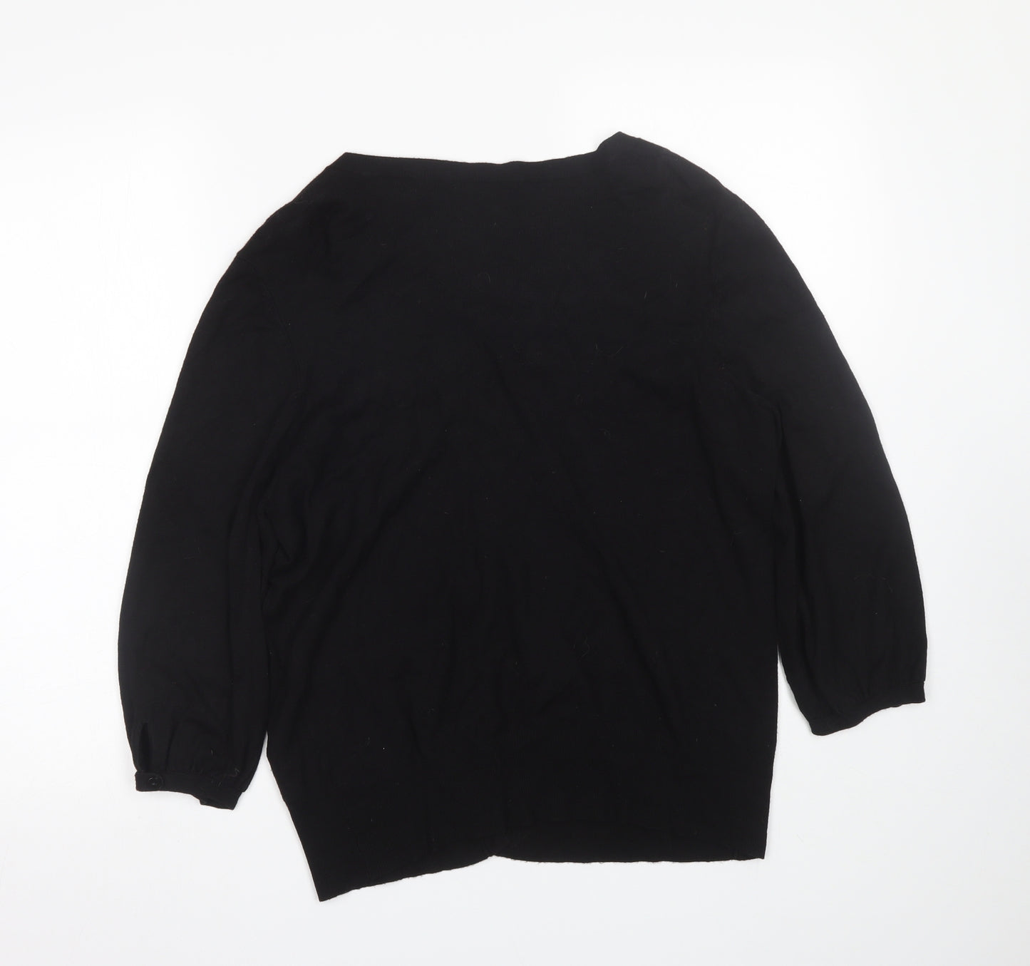 George Womens Black   Cardigan Jumper Size 20