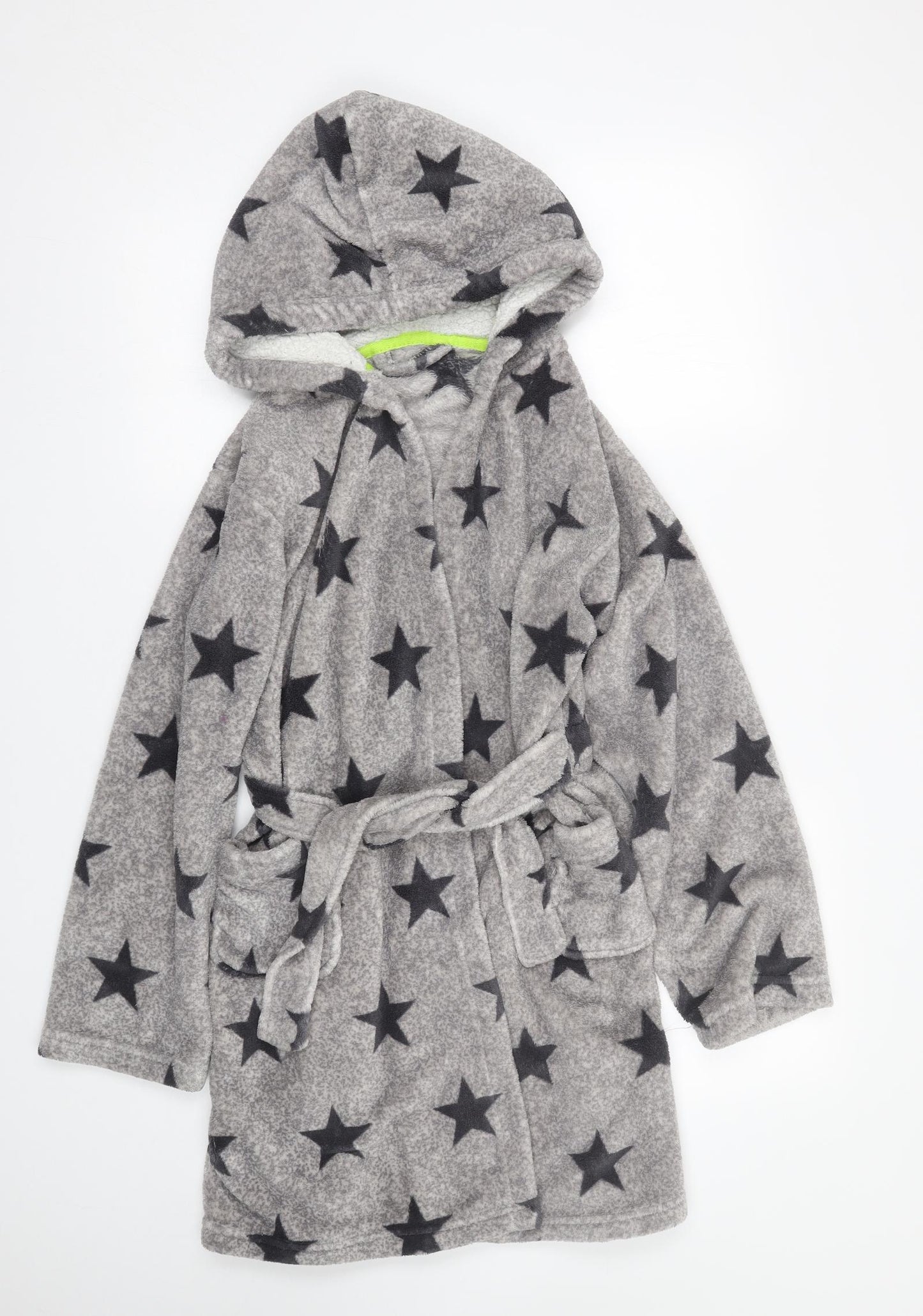 Nutmeg Boys Grey Polka Dot   Gown Size 12-13 Years