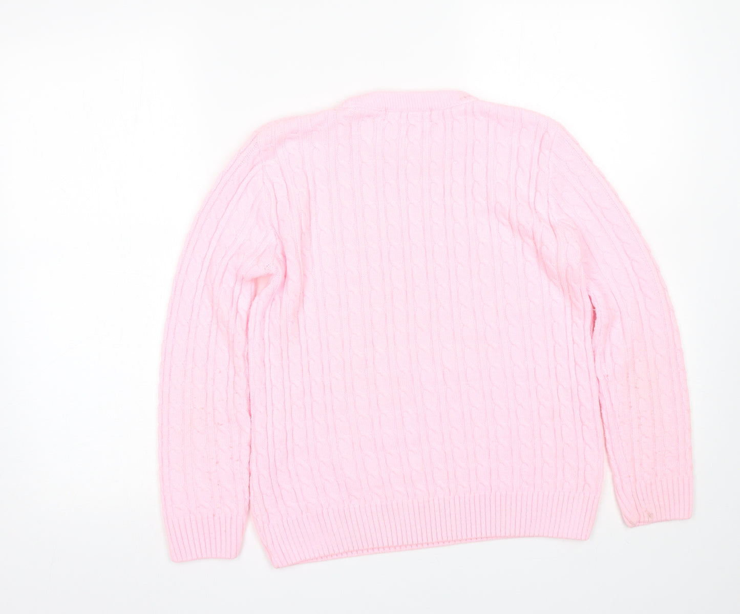 pure & natural Womens Pink   Pullover Jumper Size S