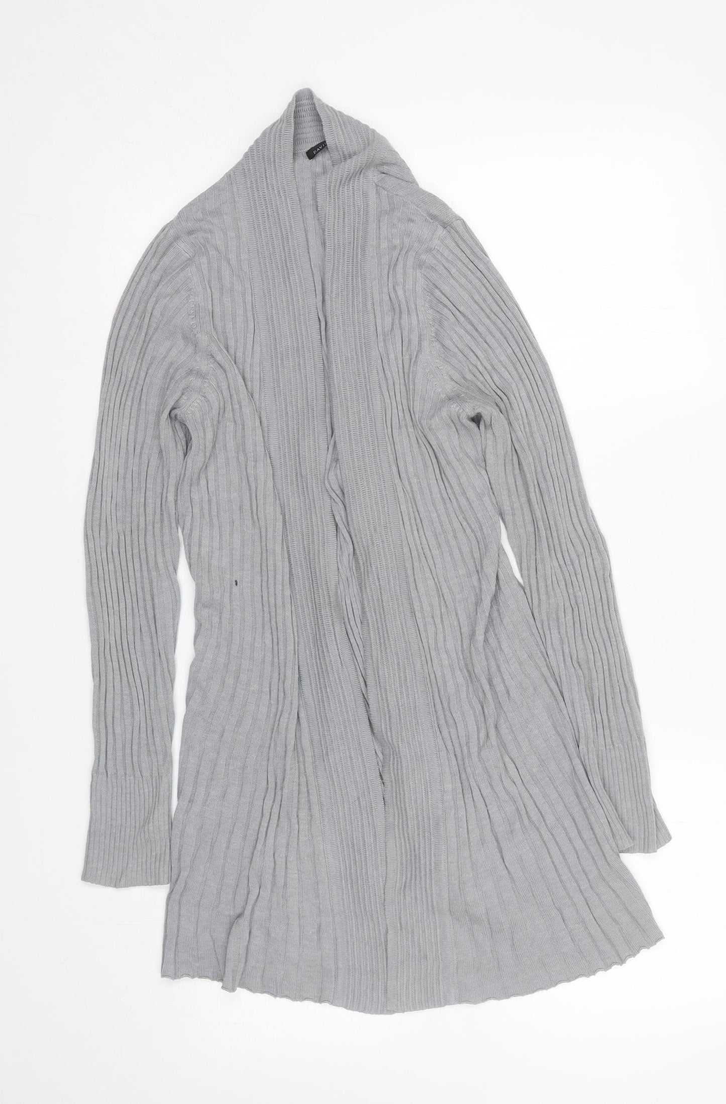 David Emanuel Womens Grey   Cardigan Jumper Size S