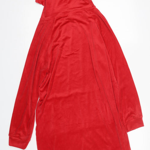 no boundries Girls Red  Velour Cami One Piece Size 13 Years
