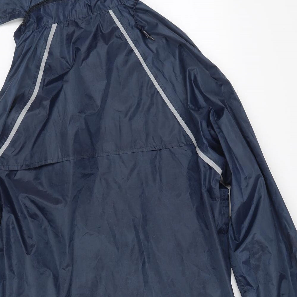 Pro Climate Mens Blue   Rain Coat Coat Size L