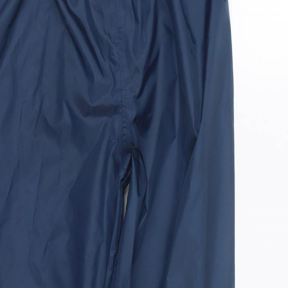 DECATHLON Boys Blue   Rain Trousers Trousers Size 8 Years