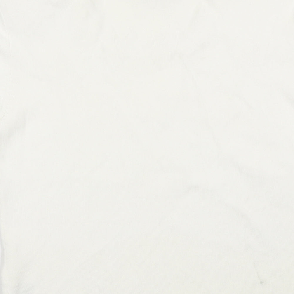 Roman Womens White   Basic T-Shirt Size S