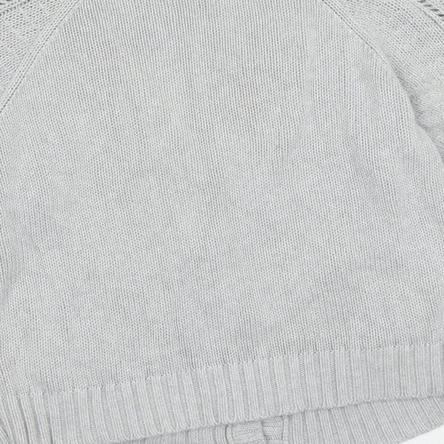 M&S Womens Grey   Cardigan Jumper Size 18