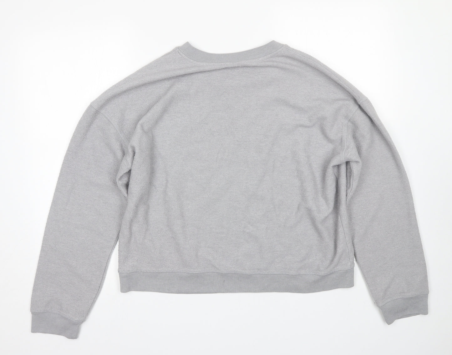 Topshop Womens Grey   Pullover Sweatshirt Size 12