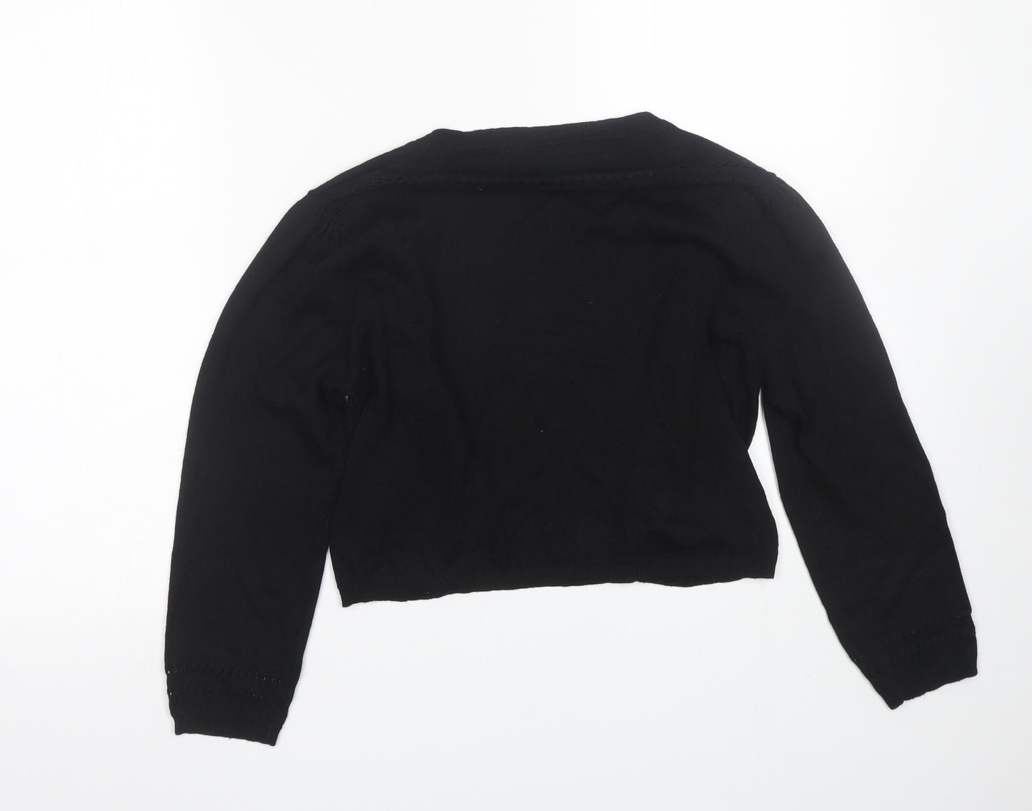 Atmosphere Womens Black   Cape Jumper Size 12