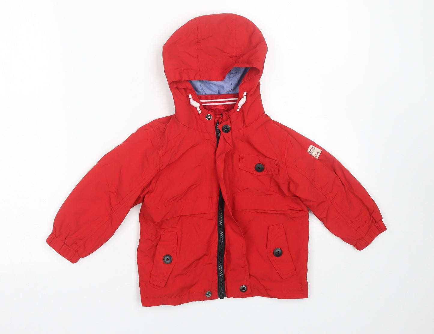 NEXT Baby Red   Rain Coat Coat Size 18-24 Months