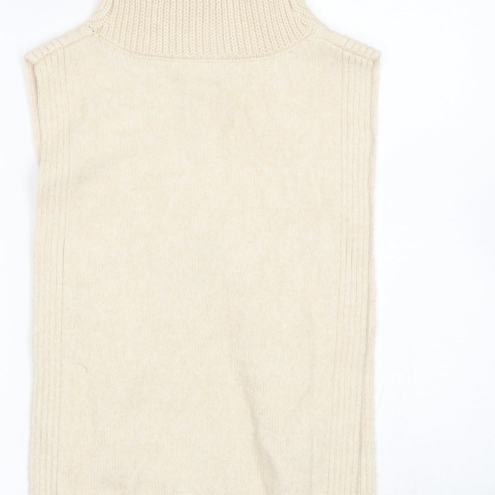 H&M Womens Beige   Vest Jumper One Size