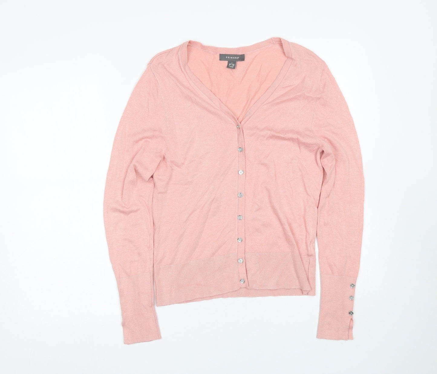 Primark Womens Pink   Cardigan Jumper Size S