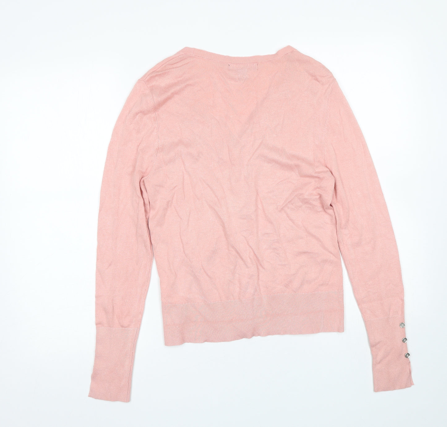 Primark Womens Pink   Cardigan Jumper Size S