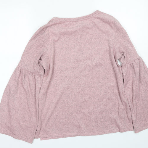 F&F Womens Pink   Basic T-Shirt Size 10