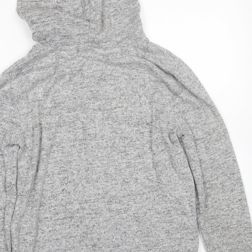 Peacocks Womens Grey   Full Zip Hoodie Size 12