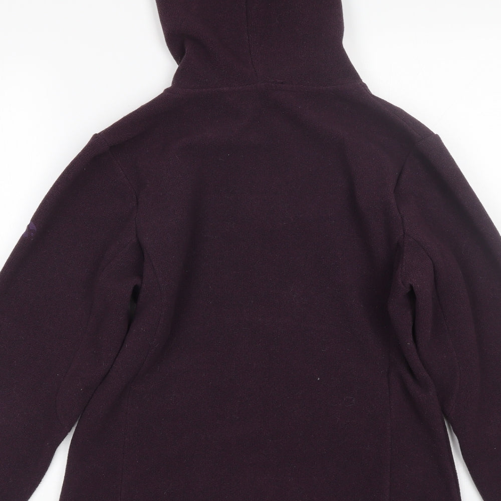Gelert Womens Purple   Full Zip Hoodie Size 10