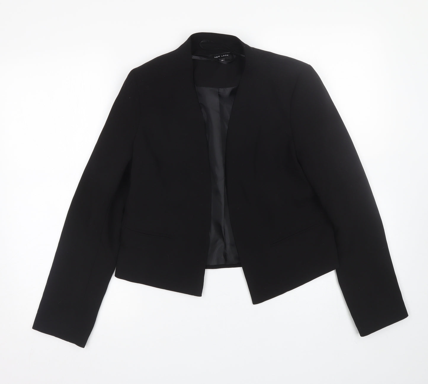 New Look Womens Black   Jacket Suit Size 10