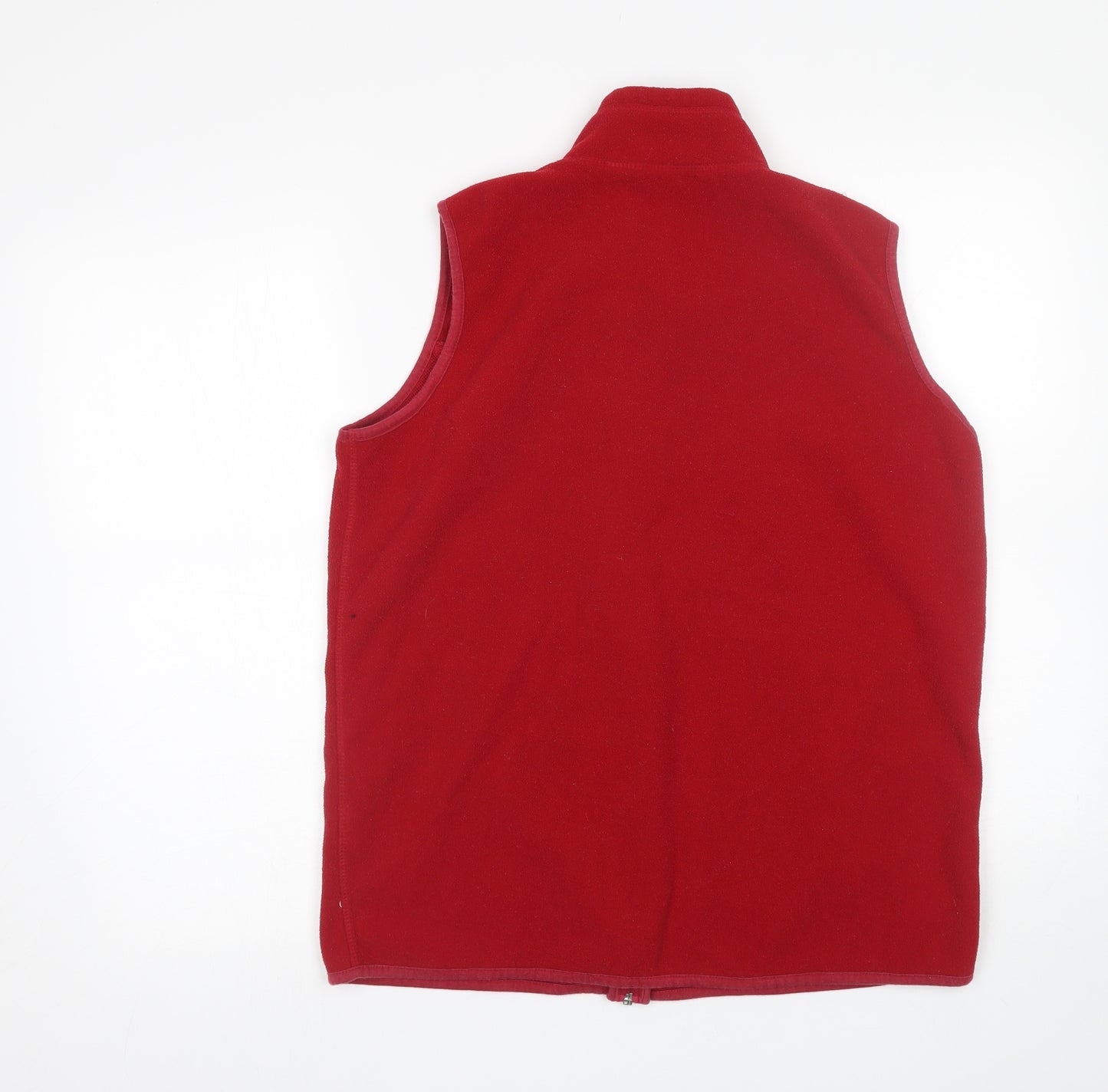 EWM Womens Red   Full Zip Sweatshirt Size M