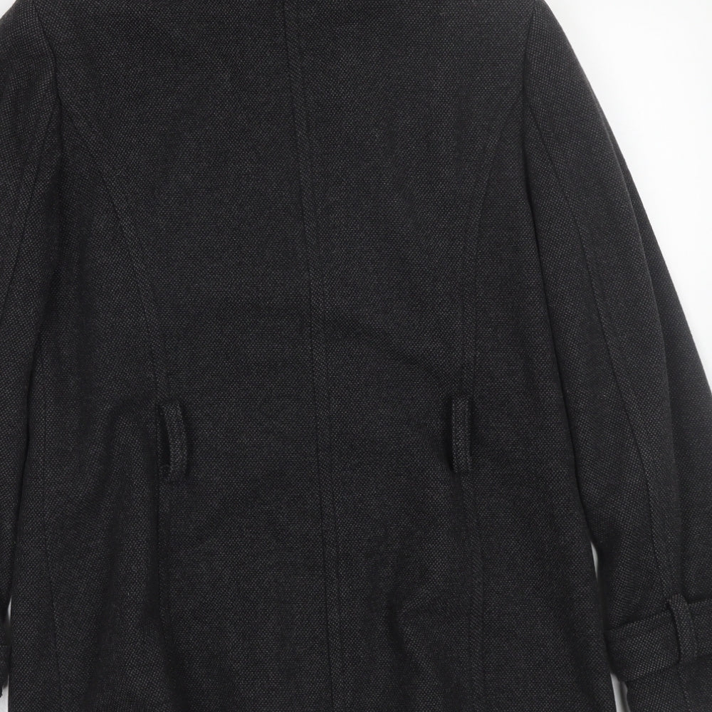 Austin Reed Womens Grey   Trench Coat Coat Size 10