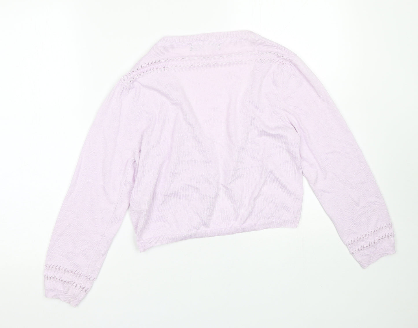 Atmosphere Womens Purple   Cape Jumper Size 12