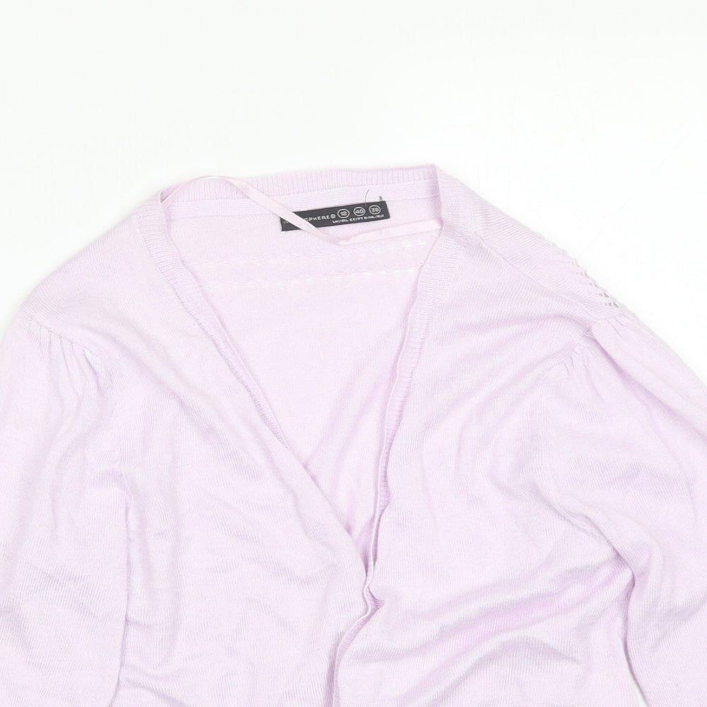 Atmosphere Womens Purple   Cape Jumper Size 12