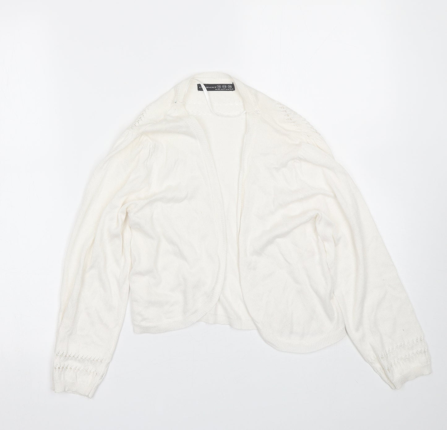 Atmosphere Womens White   Cape Jumper Size 12