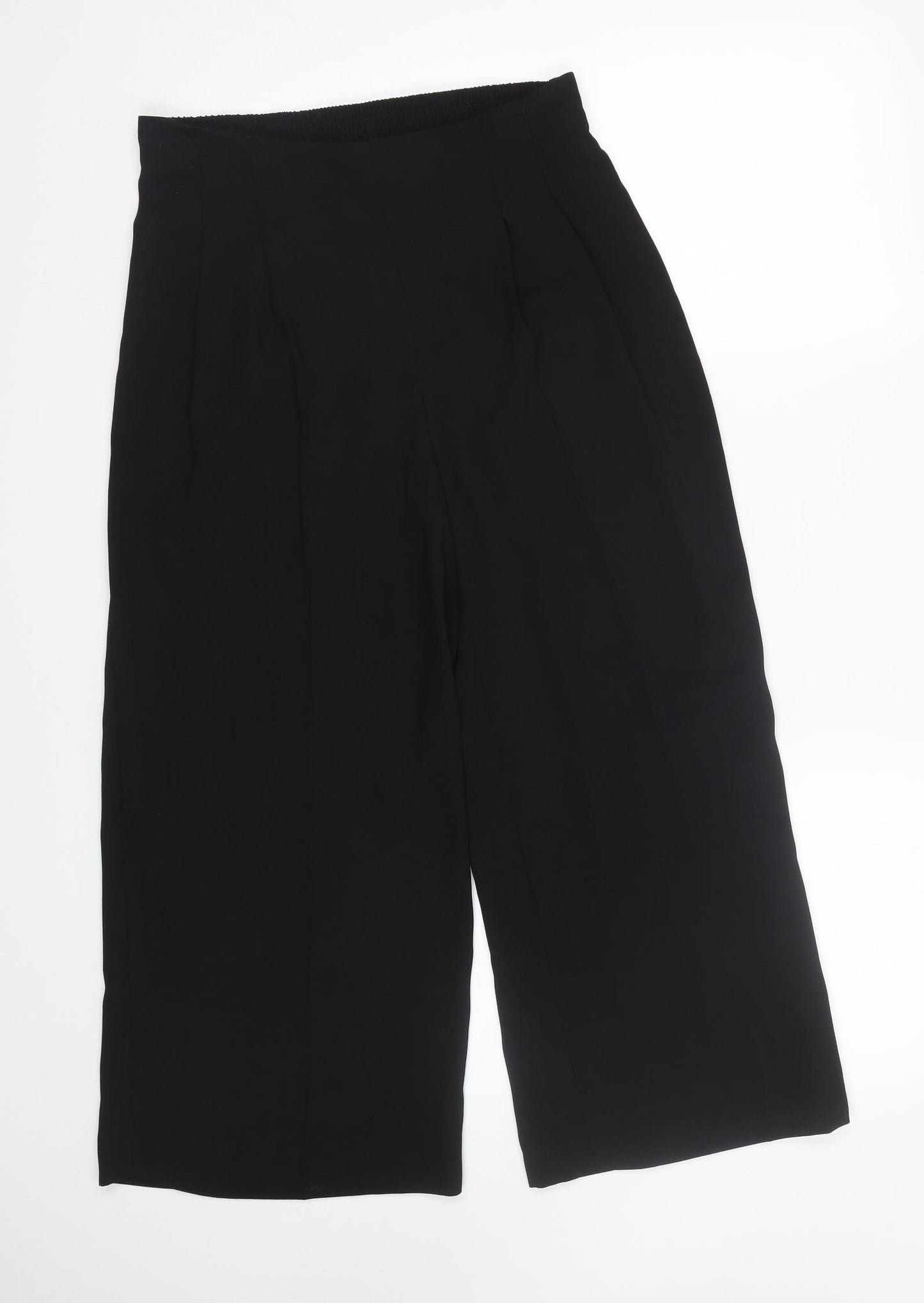 Primark Womens Black   Cropped Trousers Size 10 L20 in