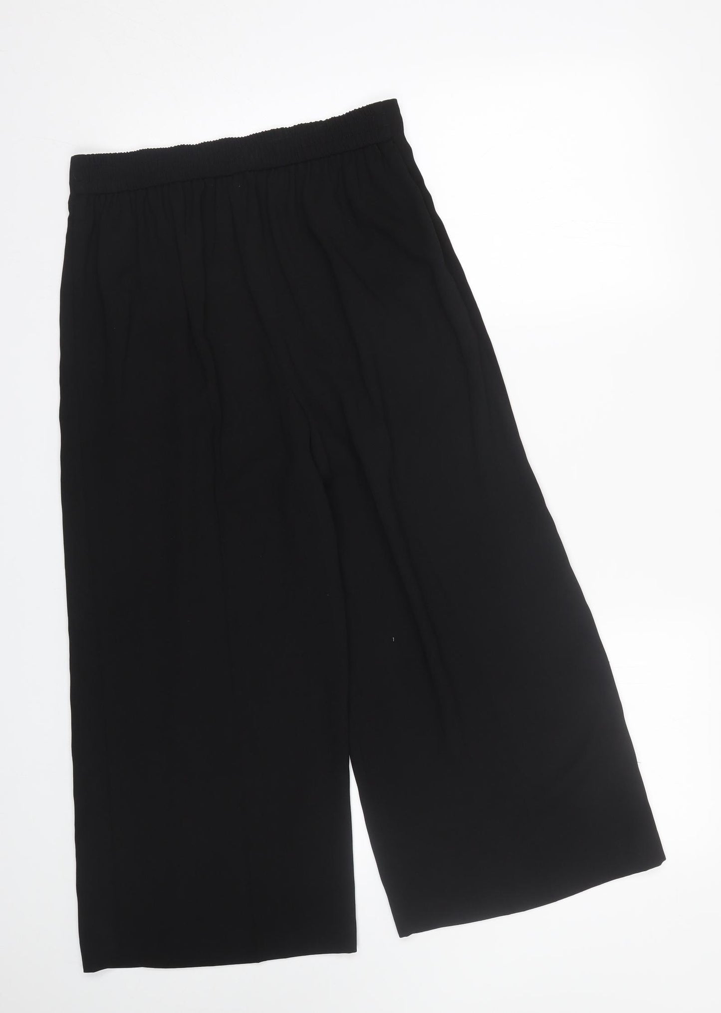 Primark Womens Black   Cropped Trousers Size 10 L20 in