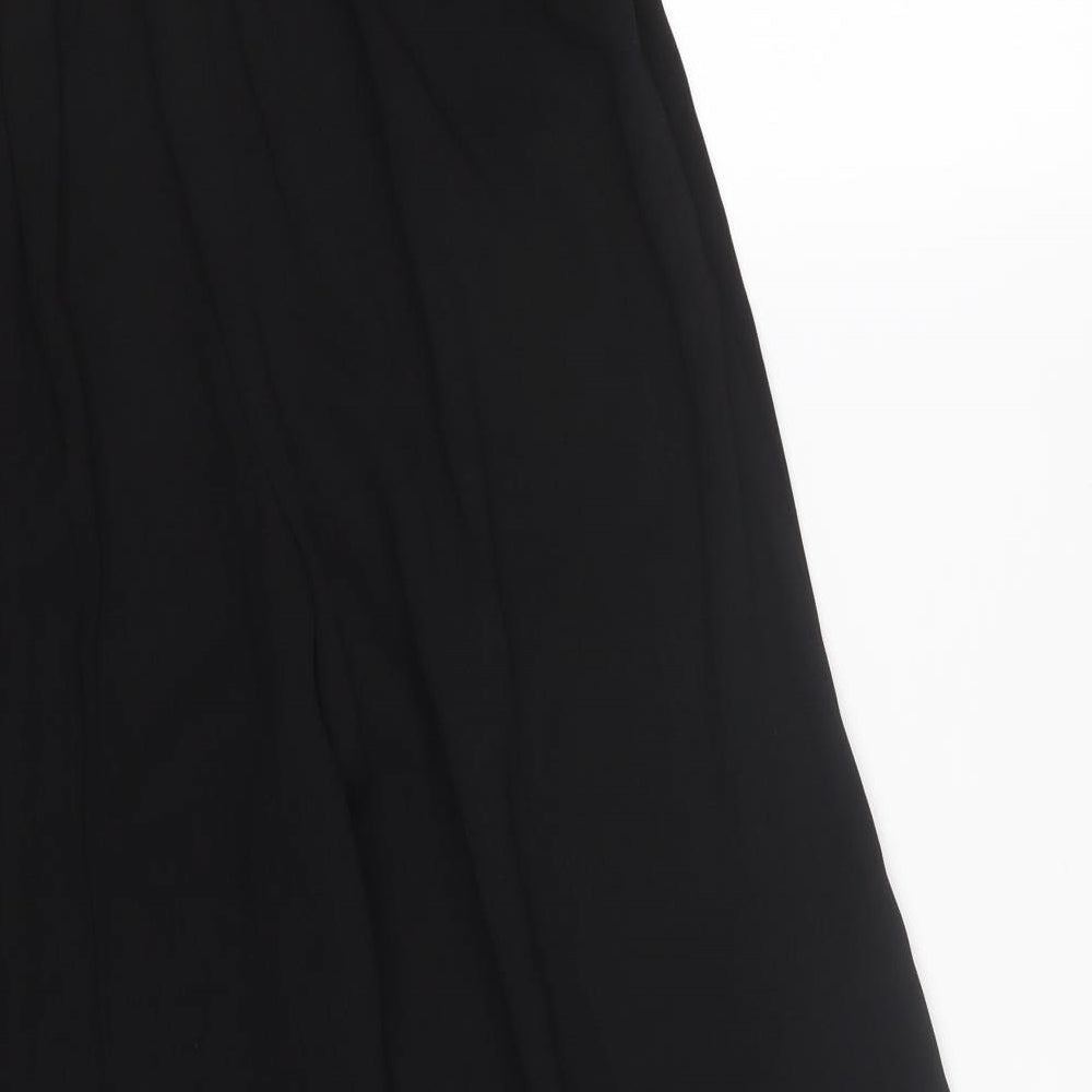 Primark Womens Black   Cropped Trousers Size 10 L20 in