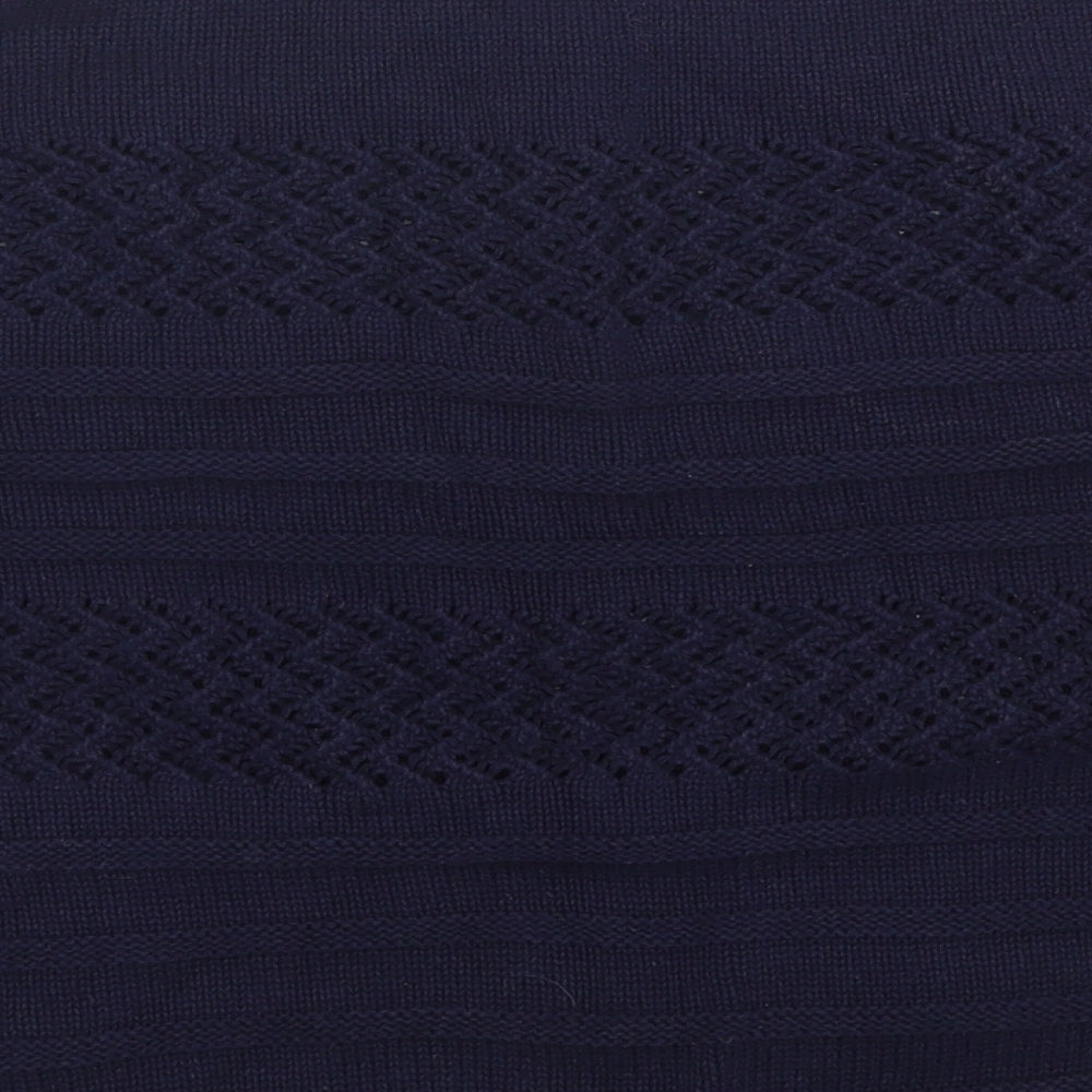 Bonmarché Womens Blue   Pullover Jumper Size S