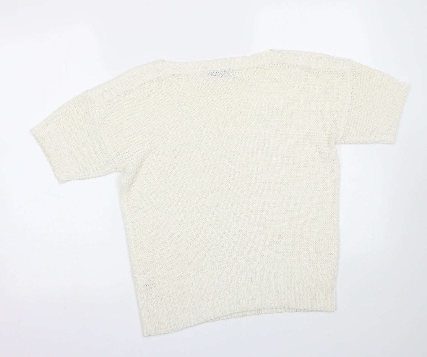 Wallis Womens White   Basic T-Shirt Size S