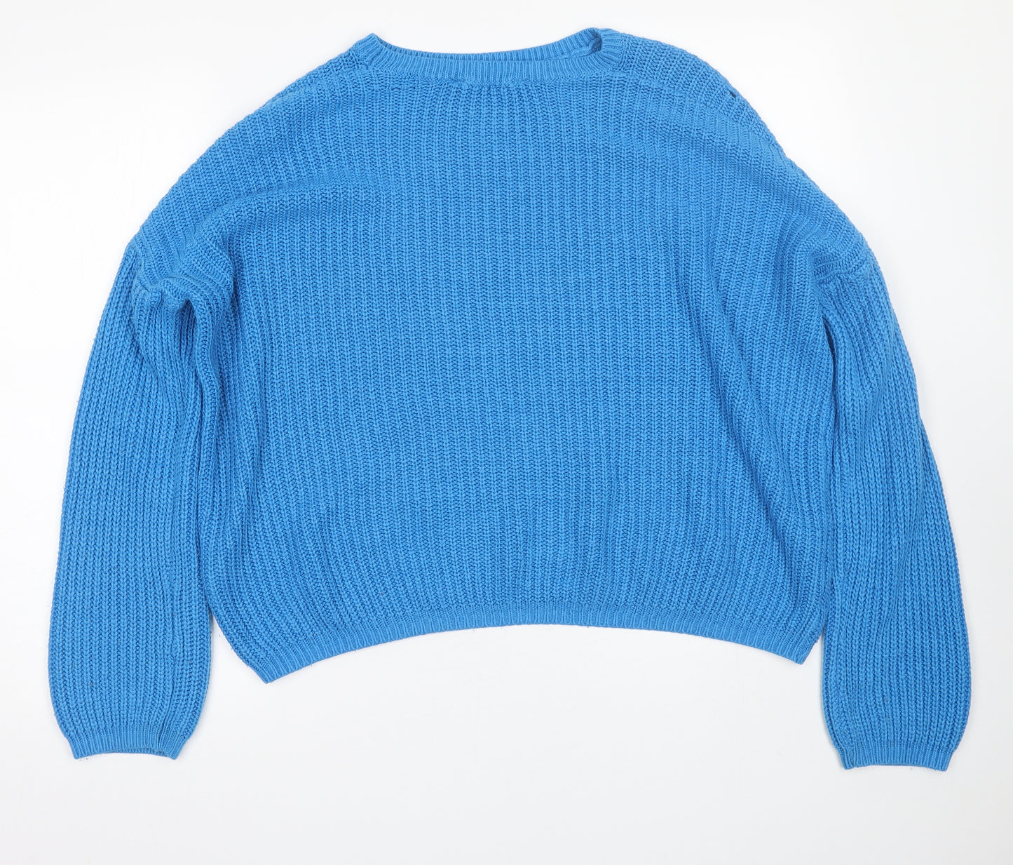 Peacocks Womens Blue   Pullover Jumper Size L