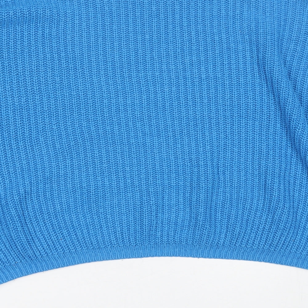 Peacocks Womens Blue   Pullover Jumper Size L